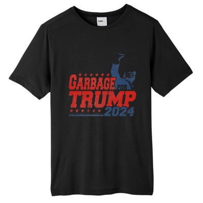 Garbage For Trump 2024 Gift Tall Fusion ChromaSoft Performance T-Shirt