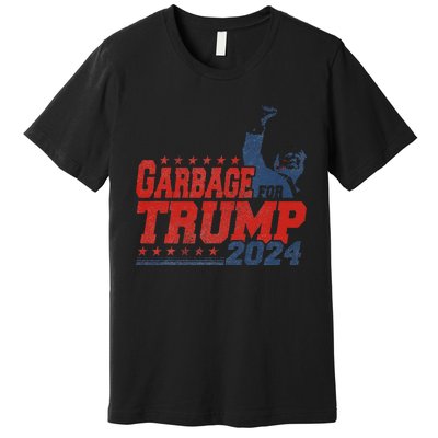 Garbage For Trump 2024 Gift Premium T-Shirt