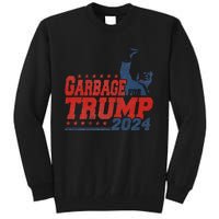 Garbage For Trump 2024 Gift Tall Sweatshirt