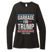 Garbage For Trump Make American Garbage Great Again Gift Womens CVC Long Sleeve Shirt