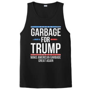 Garbage For Trump Make American Garbage Great Again Gift PosiCharge Competitor Tank