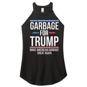 Garbage For Trump Make American Garbage Great Again Gift Women's Perfect Tri Rocker Tank