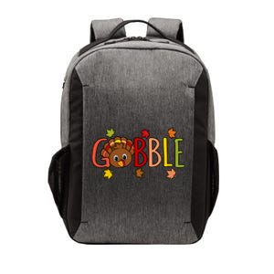 Gobble Funny Turkey Thanksgiving Family Graphic Gift Vector Backpack