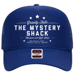 Gravity Falls The Mystery Shack High Crown Mesh Back Trucker Hat