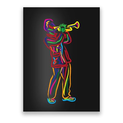 Gifts For Trumpeter Jazz Music Musician Trumpet Poster