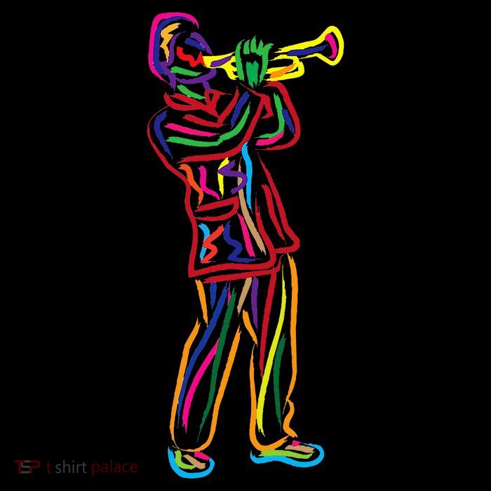 Gifts For Trumpeter Jazz Music Musician Trumpet Womens T-Shirt