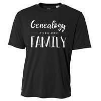 Genealogy Family Tree Genealogist Ancestry Ancestor Gift Cooling Performance Crew T-Shirt