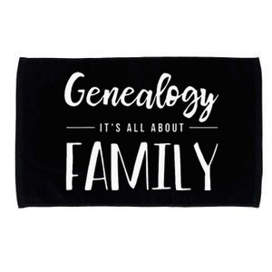 Genealogy Family Tree Genealogist Ancestry Ancestor Gift Microfiber Hand Towel