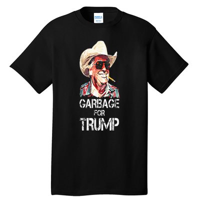 Garbage For Trump 2024 Tall T-Shirt