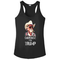 Garbage For Trump 2024 Ladies PosiCharge Competitor Racerback Tank