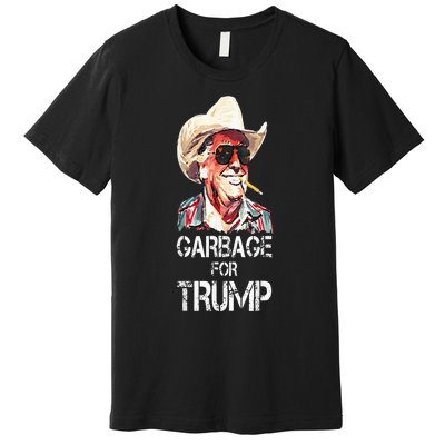 Garbage For Trump 2024 Premium T-Shirt