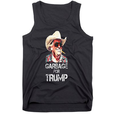 Garbage For Trump 2024 Tank Top