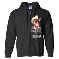 Garbage For Trump 2024 Full Zip Hoodie