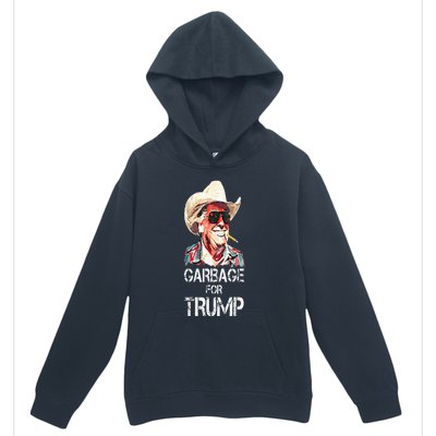 Garbage For Trump 2024 Urban Pullover Hoodie