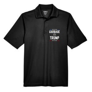 Garbage For Trump 2024 Men's Origin Performance Pique Polo