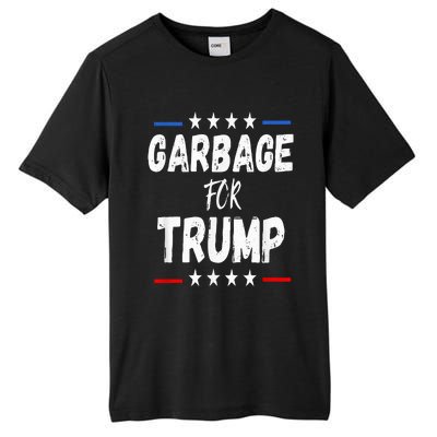 Garbage For Trump 2024 Tall Fusion ChromaSoft Performance T-Shirt