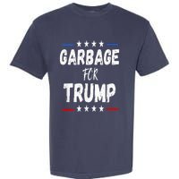 Garbage For Trump 2024 Garment-Dyed Heavyweight T-Shirt