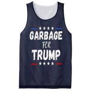 Garbage For Trump 2024 Mesh Reversible Basketball Jersey Tank