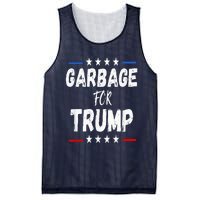 Garbage For Trump 2024 Mesh Reversible Basketball Jersey Tank