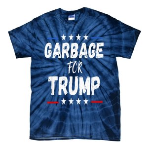 Garbage For Trump 2024 Tie-Dye T-Shirt