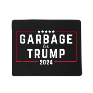 Garbage For Trump 2024 Mousepad