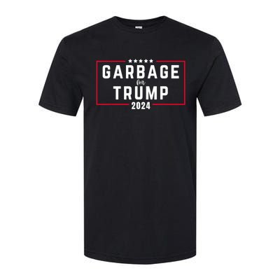 Garbage For Trump Make American Garbage Great Again Softstyle CVC T-Shirt