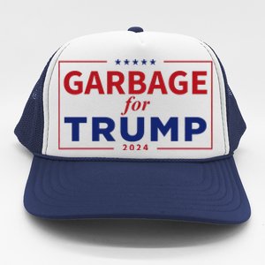 Garbage For Trump Proud Maga Garbage Trump Supporter Trucker Hat