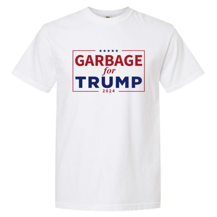 Garbage For Trump Proud Maga Garbage Trump Supporter Garment-Dyed Heavyweight T-Shirt