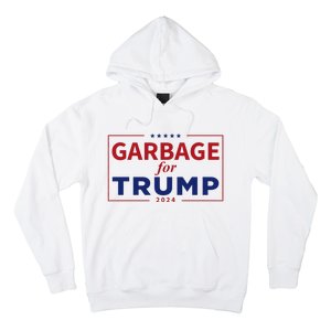 Garbage For Trump Proud Maga Garbage Trump Supporter Hoodie