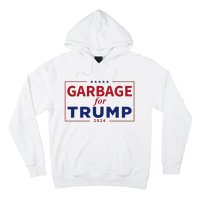 Garbage For Trump Proud Maga Garbage Trump Supporter Hoodie