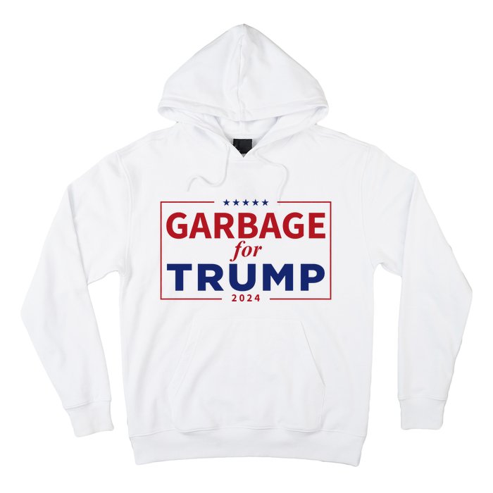 Garbage For Trump Proud Maga Garbage Trump Supporter Hoodie