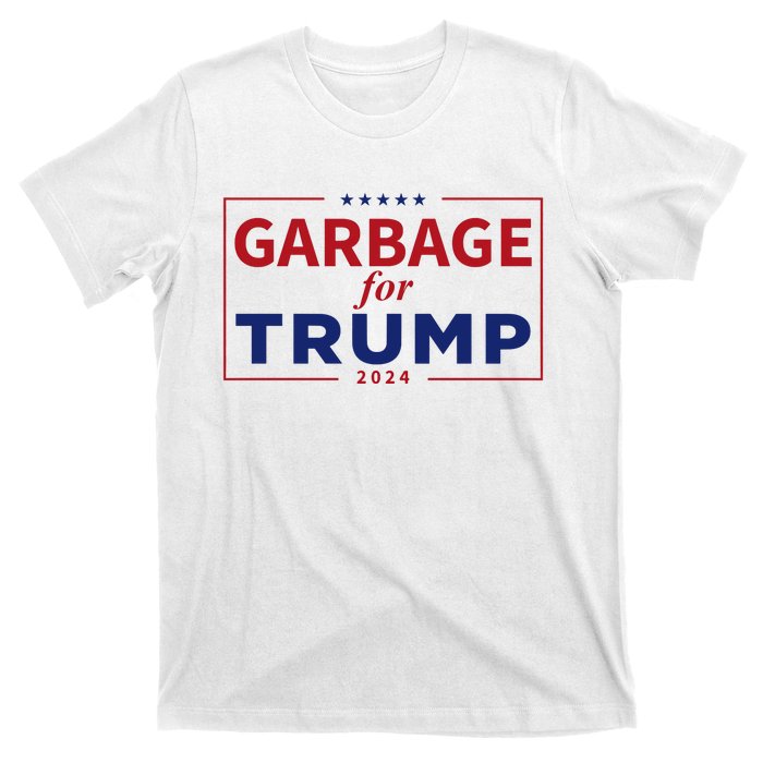 Garbage For Trump Proud Maga Garbage Trump Supporter T-Shirt