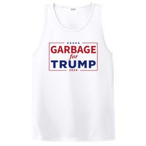 Garbage For Trump Proud Maga Garbage Trump Supporter PosiCharge Competitor Tank