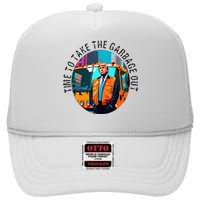 Garbage For Trump Make American Garbage Great Again High Crown Mesh Back Trucker Hat