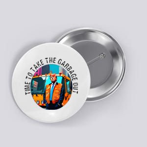 Garbage For Trump Make American Garbage Great Again Button