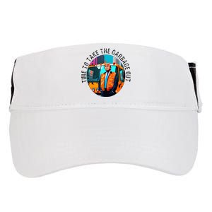 Garbage For Trump Make American Garbage Great Again Adult Drive Performance Visor