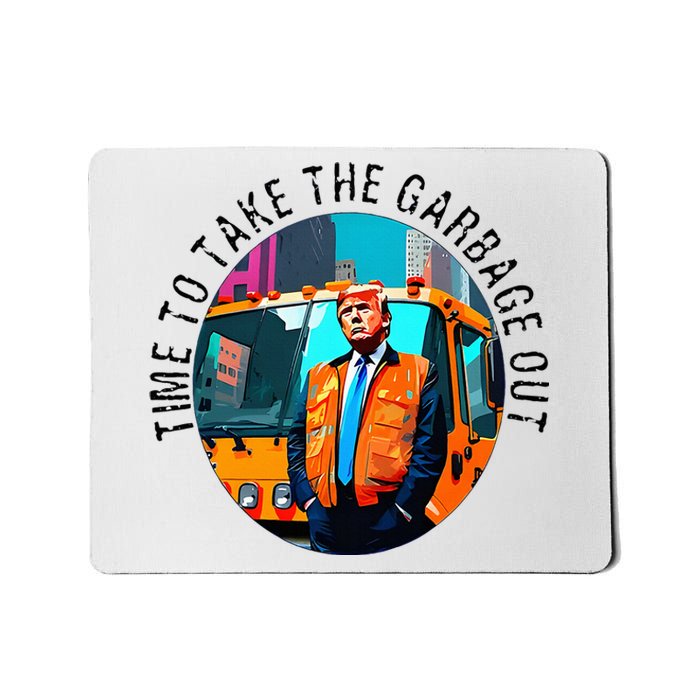 Garbage For Trump Make American Garbage Great Again Mousepad