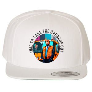 Garbage For Trump Make American Garbage Great Again Wool Snapback Cap