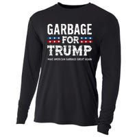 Garbage For Trump Make American Garbage Great Again Cooling Performance Long Sleeve Crew