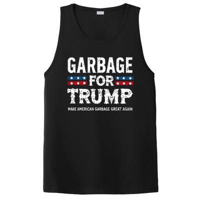 Garbage For Trump Make American Garbage Great Again PosiCharge Competitor Tank