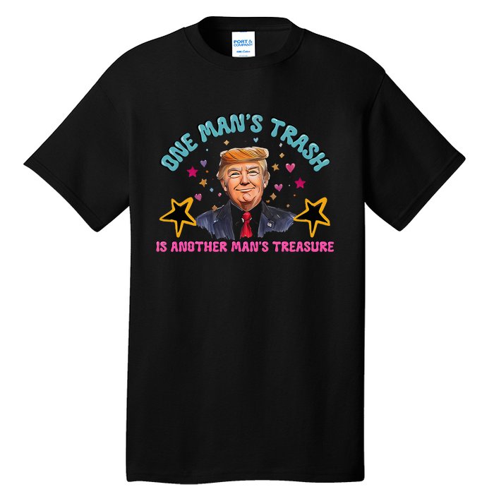 Garbage For Trump Proud Maga Garbage Donald Trump Supporter Tall T-Shirt