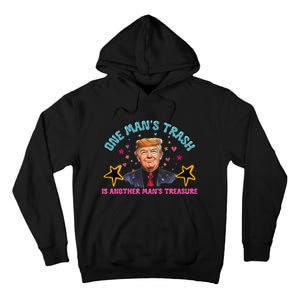 Garbage For Trump Proud Maga Garbage Donald Trump Supporter Tall Hoodie