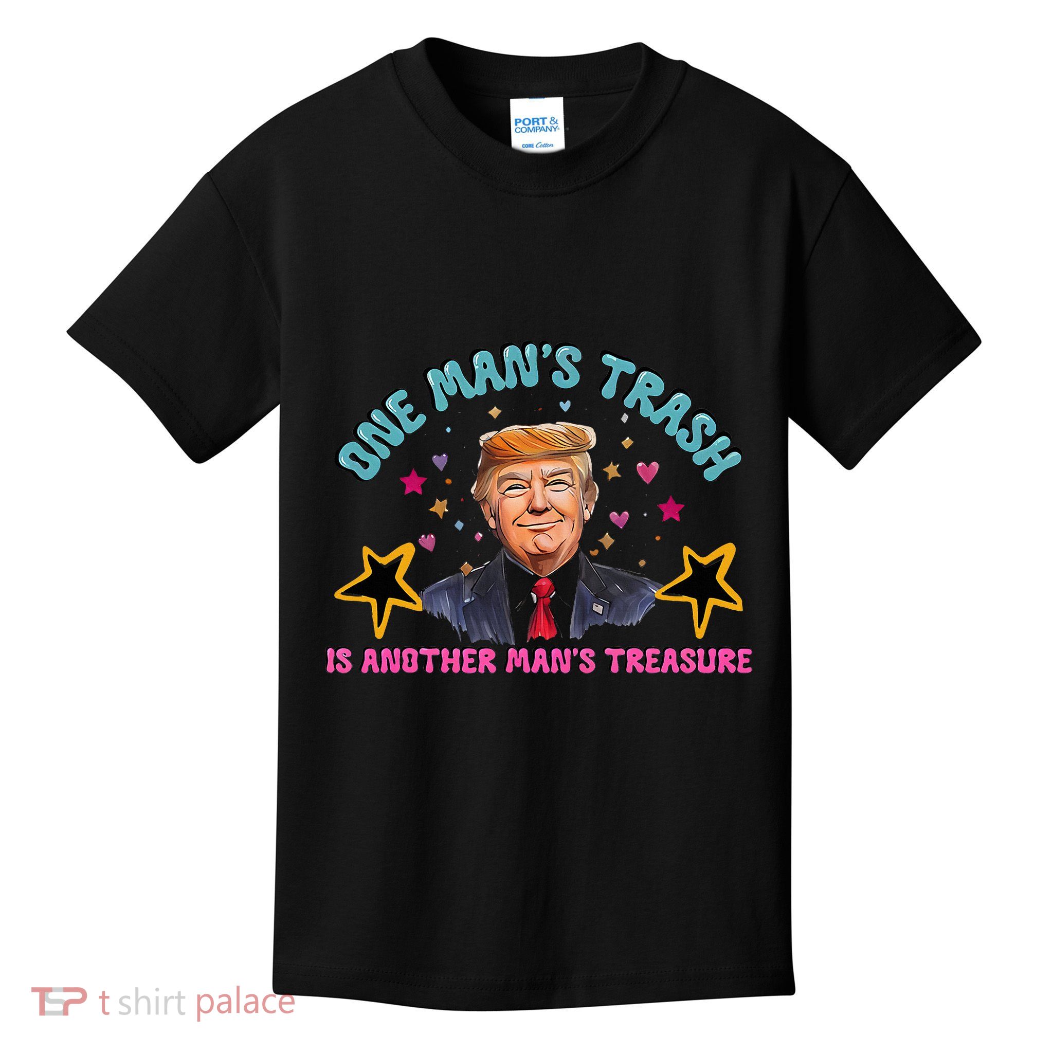 Garbage For Trump Proud Maga Garbage Donald Trump Supporter Kids T-Shirt