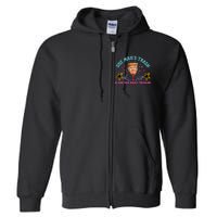 Garbage For Trump Proud Maga Garbage Donald Trump Supporter Full Zip Hoodie