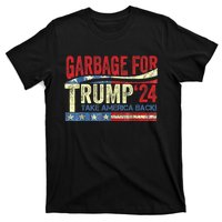 Garbage For Trump 2024 Funny Trump Supporter T-Shirt