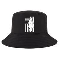 Grouper Fishing USA Flag Cool Comfort Performance Bucket Hat