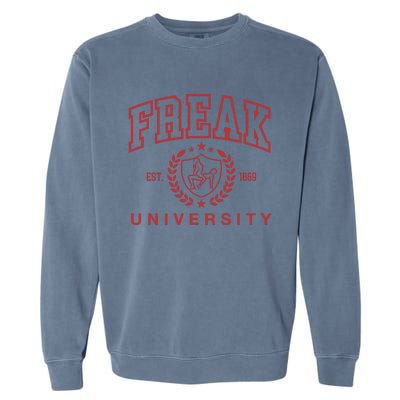 Gotfunny Freak University Garment-Dyed Sweatshirt