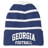 Georgia Football UGA Champion Championship Lover Striped Beanie with Solid Band