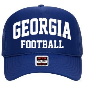 Georgia Football UGA Champion Championship Lover High Crown Mesh Back Trucker Hat