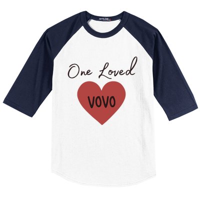 Gift For Vovo Baseball Sleeve Shirt